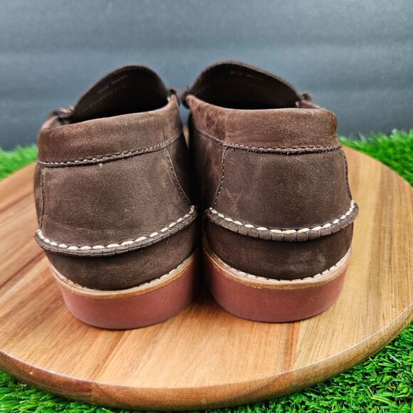 G.H. Bass Weejuns Shoes Mens 10.5 D Brown Leather Waldo Penny Loafer Slip On main image 4